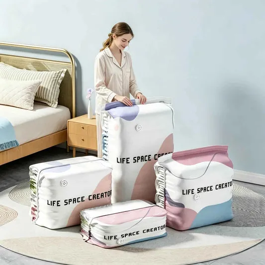 Outdoor compression storage bags
